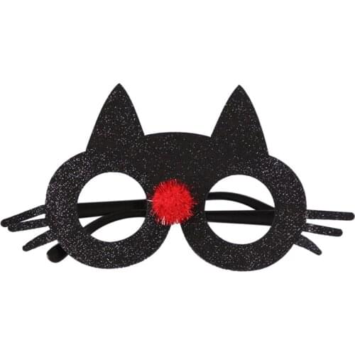 Halloween Costume Party Decoration Dress Up Glasses Felt Cloth Children Spider Funny Photo Props