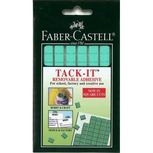 LifeMaster Faber Castell Tack It Removable Adhesive For School Factory Creative Use 50g 2 Packs/lot