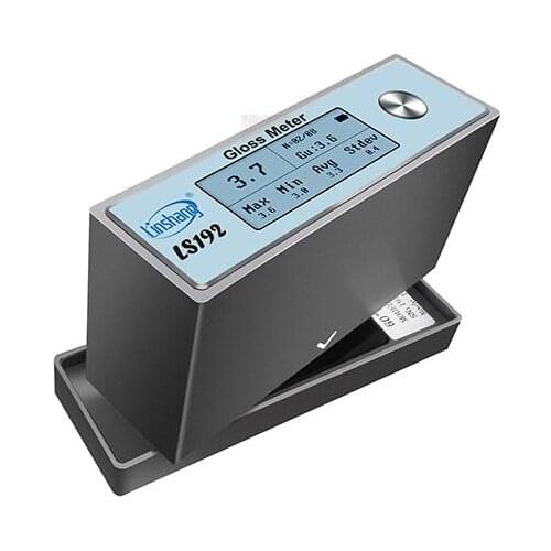 LS192 Gloss Meter 60 Degree Glossmeter Measure Paint Paper Plastic Metal Wood Coating Sheen 0-1000GU With Automatic Calibration