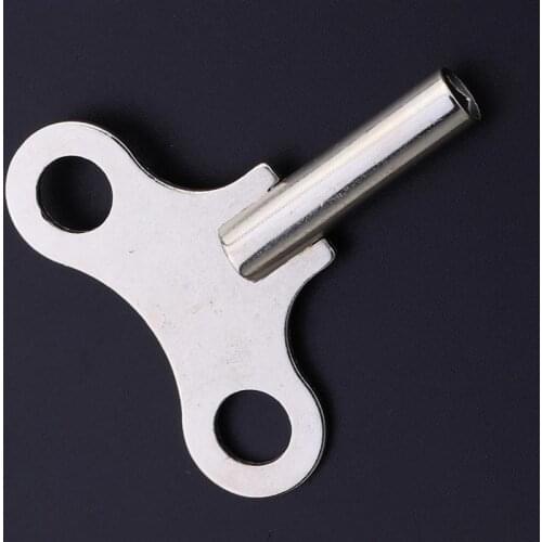 2pcs High Quality Steel Clock Key Metal Clock Key Sturdy Clock Tools Winding Chain Repair Tool for Home Shop Clock