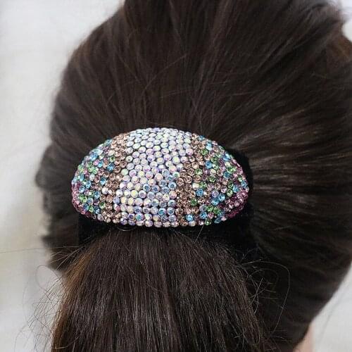 New arrival 12 style hairband multicolor crystal rope elastic hairdress accessory rubber headband hair tip hair jewelry B1262