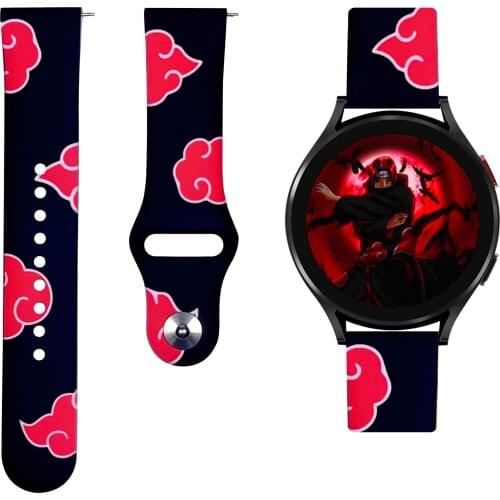 Leopard Sport Sun-flower 20mm 22mm Samsung Galaxy Watch Gear S3 Active 2 Graffiti Strap Band For HuaMi Amazfit Huawei watch band