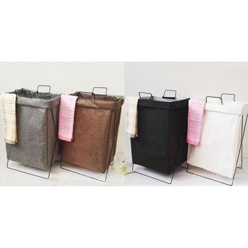 Foldable Dirty Laundry Basket Waterproof Fabric Storage Basket For Clothes Toys