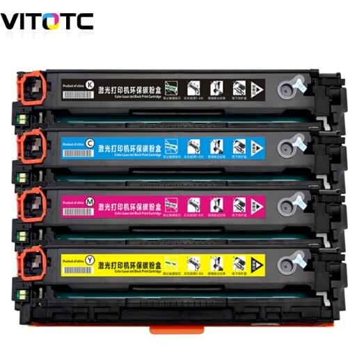 128A Compatible Toner Cartridge CE320A CE321A CE322A CE323A for HP laserjet pro CM1415 cm1415fn 1415fnw cp1525 cp1525nw cp1528n