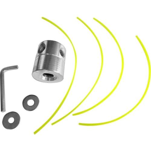 Universal Trimmer Head Aluminum Grass Head For Strimmer Cutting Line Brushcutter Lawn Mower Repair Accessories Garden Tool Parts