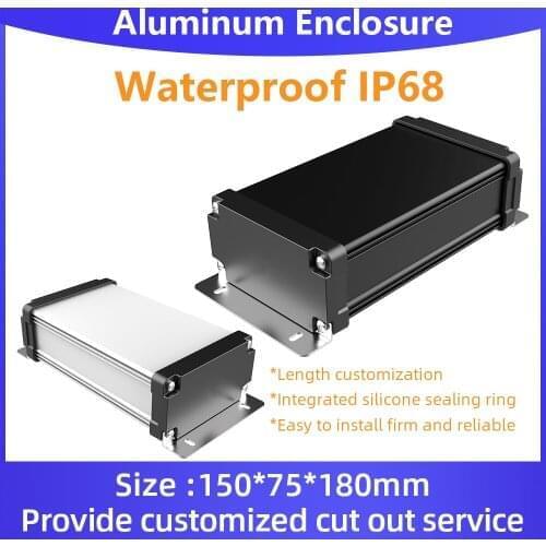 Powerbank Aluminum Enclosure Circuit Board Battery Wholesales Price Ip67 Ip68 Electronic Custom M02 80*80mm