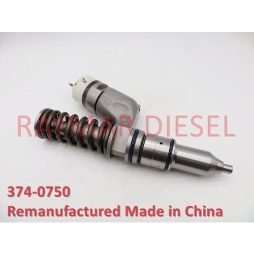 HIGH QUALITY REMANUFACTURED C15, C18, C27, C32 FUEL INJECTOR 374-0750, 253-0615, 244-7715, 235-1401, 10R3264, 20R1914, 20R2284
