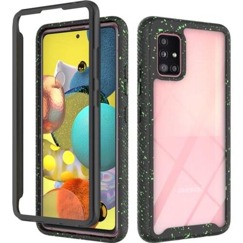 2 in 1 Hard + Soft Case for Samsung Galaxy A51 A71 5G A10E A20E A20 A30 A50 A50S A30S A21s Shockproof Hybrid Shield Case
