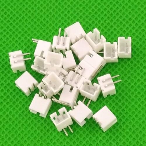 2000pcs/LOT male right angle material PH2.0 2mm 2 pins 2 pin Connectors Leads pin Header PH-2AW 2.0mm