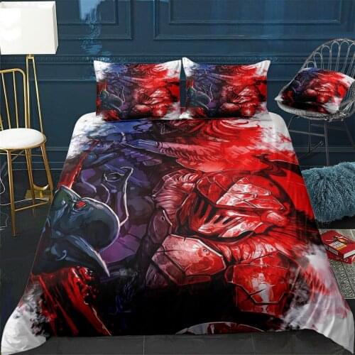 Goblin Slayer Duvet Cover Comfortable Quilt Home Decora Design Universal Bedding Set Bedclothes+Pillowcase 3pcs
