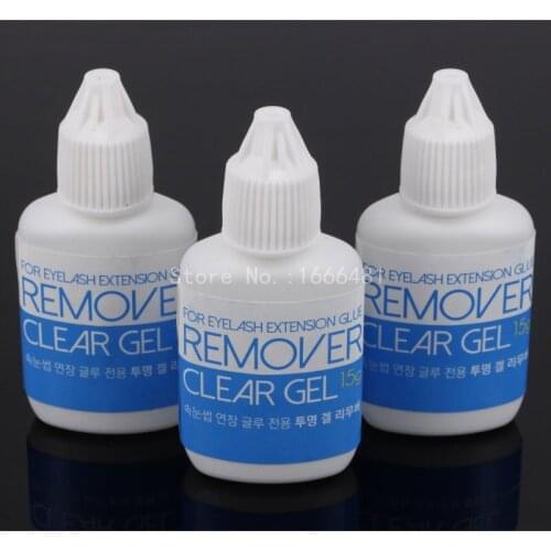 3Pcs Hot Sell Wholesale Gel Remover For Eyelash from Korea 15ml