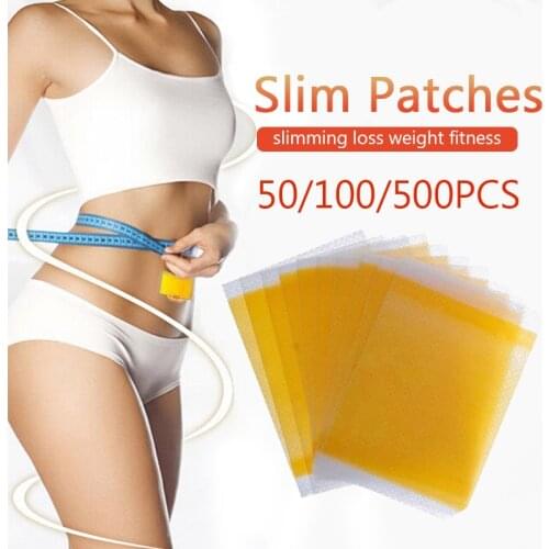 50/100pcs Slimming Patch Fast Burning Fat&Lose Weight Products Natural Herbs Navel Sticker Body Shaping Patches