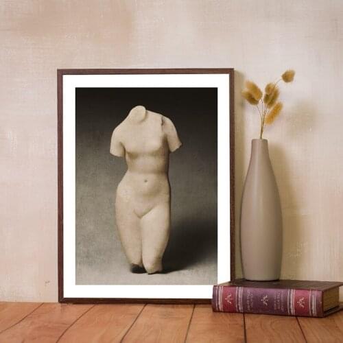 Aphrodite Greek Mythology Sculpture Poster Canvas Painting Print Ancient Greece Statue Photography Wall Art Bedroom Home Decor