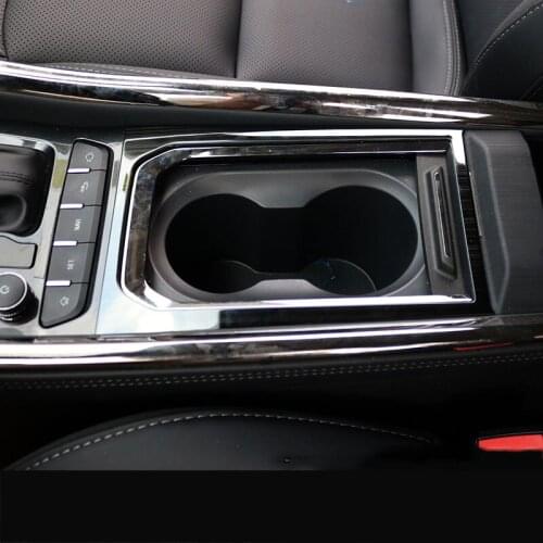 Car Center Water Cup Holder Slot Frame Trim Cover Decoration Trim for Chery Tiggo 8 2018 2019 2020 2021 Accessories Auto Styling