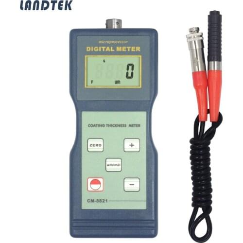 F Magnetic Induction Coating Thickness Gauge CM-8821 F Probes 0~1000um/0~40mil