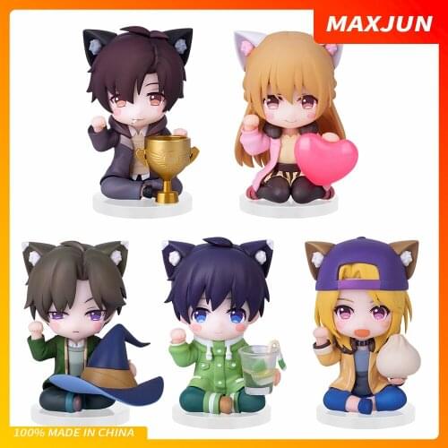 MAXJUN Anime The Kings Avatar Figures YeXiu SuMuCheng 6cm PVC Model toys Q version mini cute Action figure doll Collection
