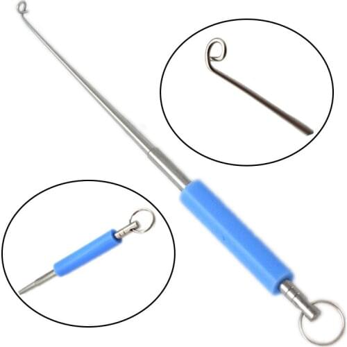 Fly Fishing Quick Knot Tool Universal Nail Knot Tying Tools Loop Tyer Pen Shape Hook Remover Multi Tackle Accessories pesca