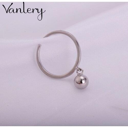Creative Style Boho Ball Beads Rings For Women Men Adjustable Ring Fashion Charm Jewelry Wholesale 2021