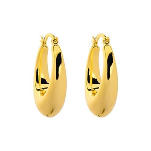 Round Vintage Drop Earrings Cold Wind Earrings for Women Gold&Silver Color Metal Irregular Earrings Fashion Personality Jewelry