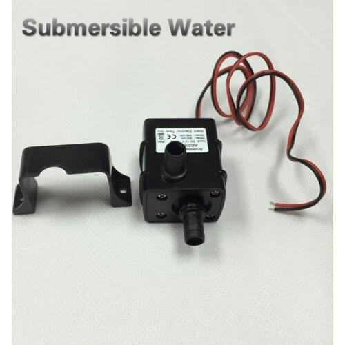 Hot!!! Ultra Quiet DC12V 3m 240L/H Brushless Motor Submersible Pool Water Pump Solar For Fountain Pool Garden Mini Water Pump