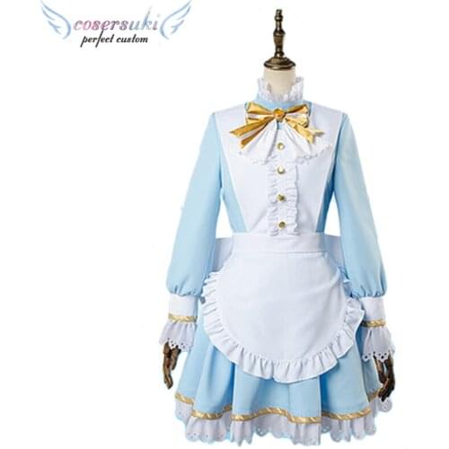 Lovelive Mari Ohara Alice Maid Dress Cosplay Costumes Stage Performance Clothes , Perfect Custom for You