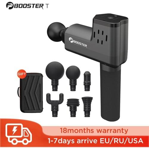 Booster T Muscle Massage Gun Vibrating Massager Stimulator Body Massage & Relaxation Therapy Fitness Pain Relief