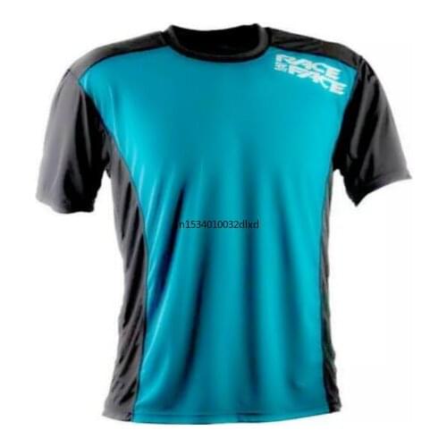 MTB Jersey de manga corta Camiseta de motocross mtb ciclismo para hombres moto cuesta abajo en dh camisa de bicicleta DH MTB