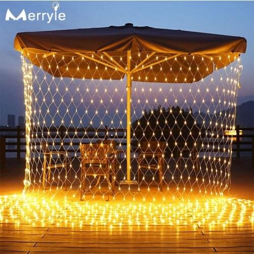 Светодиодные гирлянды-сетки MERRYLE China At AliExpress