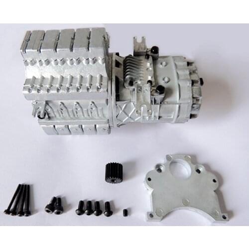 New tamiya actros truck automatic stepless gearbox for 1/14th scale rc trailer scania R620 56323 R730 R470 BEENZ MAN tgx volvo