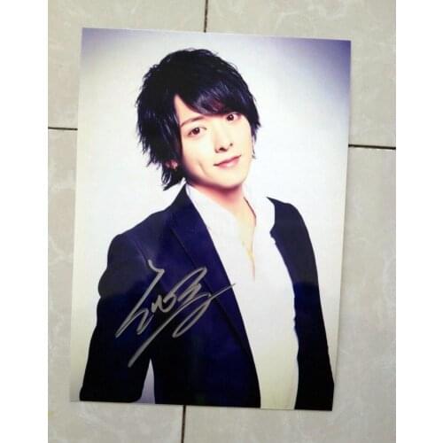 Signed ARASHI Sakurai Sho autographed original photo 7 inches collection free shipping 102018A