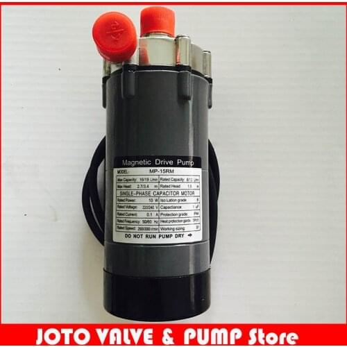 MP- 15R Food Grade 304 Stainless Steel Brewery Beer Home brew 220V Magnetic Drive Water Pump Temperature 140C 1/2"