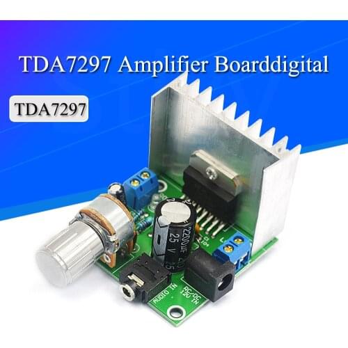 TDA7297 Audio Amplifier Board Module Dual-Channel Parts For DIY Kit Dual-Channel 15W+15W Digital Amplifier