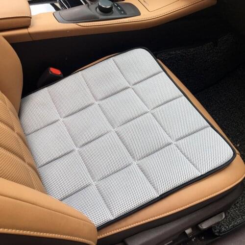 Car Seat Cover Cushion Winter Universal Front Seat Covers Car Chair Pad Car Supplies Square Style Luxurious Warm Protector Decor