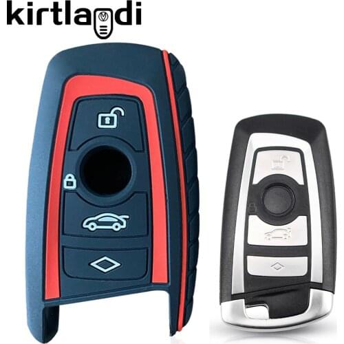 Silicone Car Key Case Cover for Bmw F20 F21 F30 G20 F07 F31 F34 F10 G30 F11 X1 X3 F25 F80 X4 I3 M3 M4 1 3 5 Series Accessories