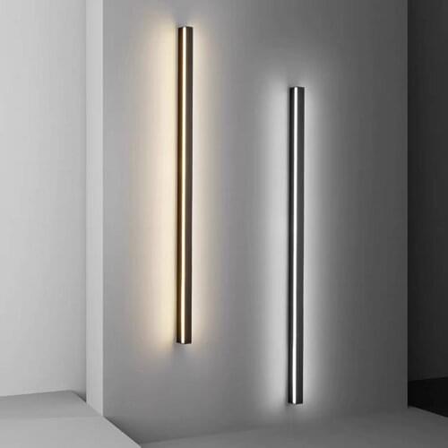 Modern Led Wall Lamp Long Strip Wall Light Garden Porch Sconce Light IP65 AC220V for Bedroom Living Room Sofa Background Sconce