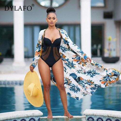 Women Floral Printed Long Sleeve Cardigan Clothing Sweater Fashion Cardigan for Female Ladies Loose Casual Coats Outerwear