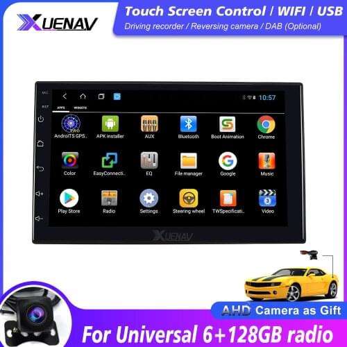 Car Autoradio stereo player for Car Stereo Auto radio Head Unit Qled screen 7862 CPU Built-in carplay Universal 6+128GB