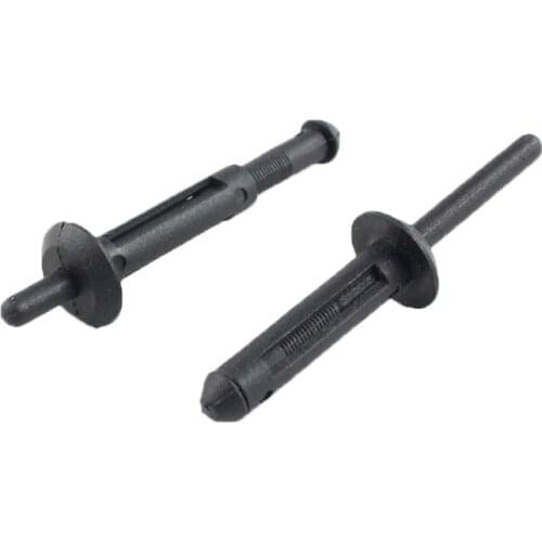500x Auto Body Clips Fasteners Plastic Blind Rivet Black For G M Chevrolet Buick GMC Cadillac Opel Vauxhall etc Car Accessory