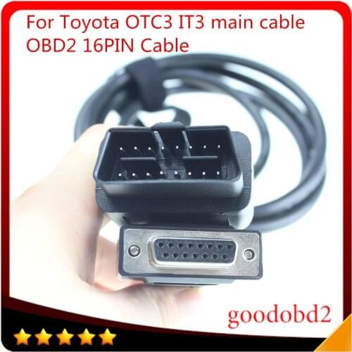 Car cable For TOYOTA IT3 OTC3 for Toyota Diagnostic Tool Tester IT-3 OTC-3 obd2 16pin to 16pin main connect cable