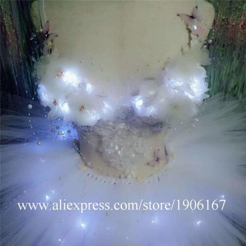 Free Shipping New Design Led Sexy Lady Girl Sexy Dress Festival Stage Performance Clothes