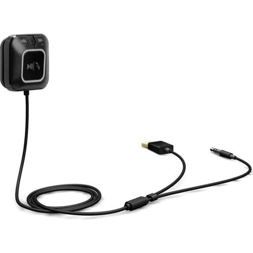 Wireless NFC Bluetooth Receiver Car AUX 3.5mm Audio Talking Music Streaming Adapter Dongle Handsfree Mic Magnetic Base