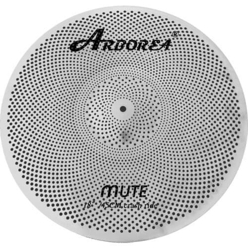 Arborea colorful Mute Cymbal 18" crash Cymbal for Drummer