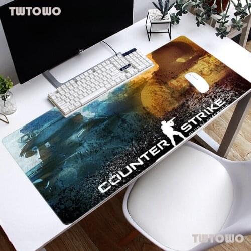 Large Gaming Mouse Pad Speed Lock-edge Natural Rubber Mousepad Waterproof Game Table Mouse Pad CSGO Dota LOL Player