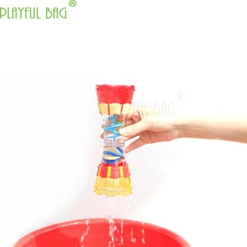 Water cup childrens bath bathroom toys water leak rotary kaleidoscope bathtub toy two random colors