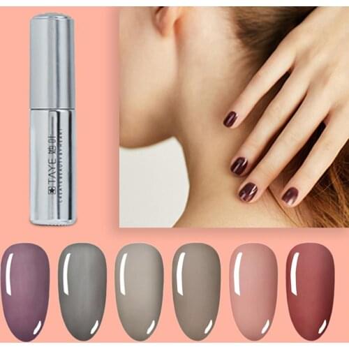 10ml Nail Gel Dull Color Gel Polish Translucent Manicuring UV LED Crystal Gel Soak Off Jelly UV Gel Nail Polish Semi Permanent