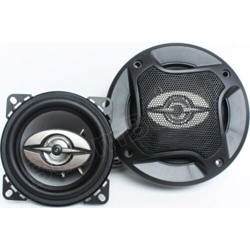 2 Pieces 12V MAX music power 140W 4 Inch Coaxial Car Vehicle Speaker Horn 80-22Khz car srereo speaker free shipping