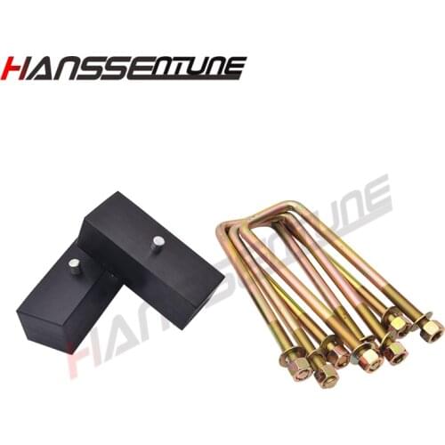 HANSSENTUNE 4x4 Accessories Rear Suspension Leveling Lift Kit U Bolt For Dmax 2012