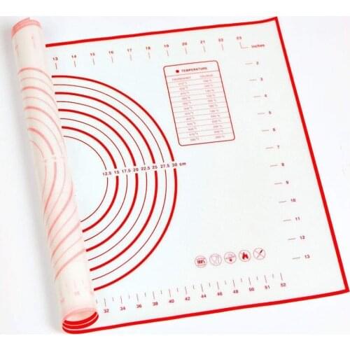 Baking Mat Bakeware Kitchen accessories gadgets Silicone Non-Stick Chiffon Cookie Pizza Dough Baking Pastry Tools kitchenware