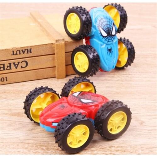 Cool Double-sided Dump Truck Inertial Car 360 Rotation Resistance To Fall Off Children Fashion Birthday Gifts Toy Cars Toys
