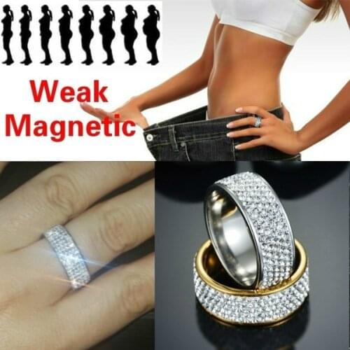 Magnetic New Magnetic Weight Loss Ring Slimming Tools Fitness Reduce Weight Ring String Stimulating Acupoints Gallstone Ring